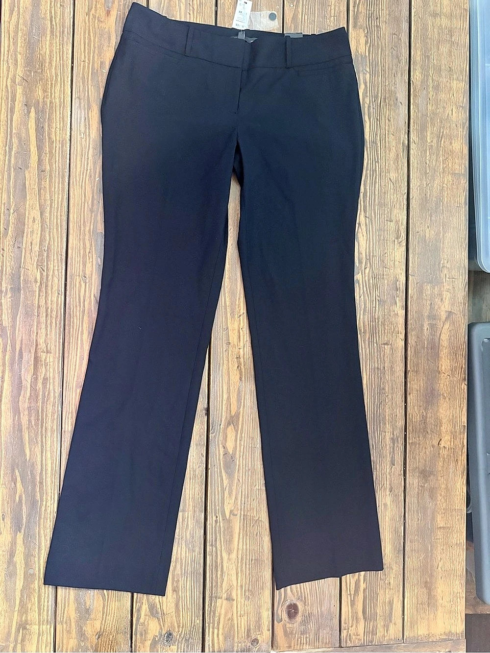 The Limited Drew Fit Bootcut Pants Navy Size 12 Long NWT
